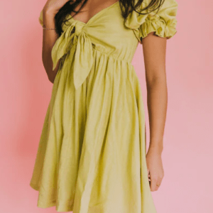 East Hampton Dress | Chartreuse