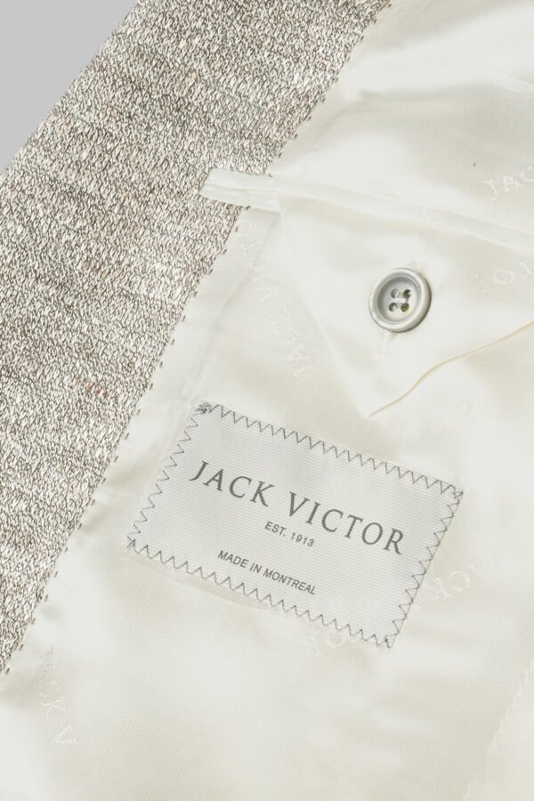 Hampton Knit Linen Blazer | Tan Melange, by Jack Victor