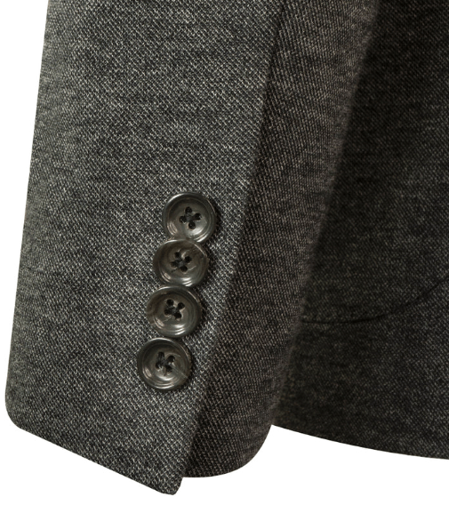 Hampton Cotton and Wool Knit Suit | Grey, Jack Victor