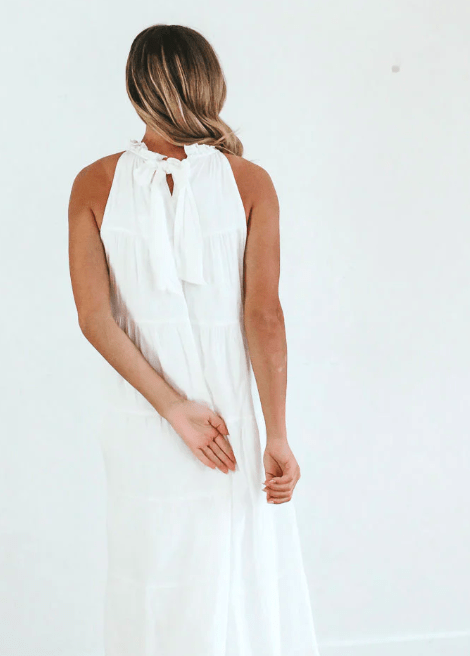 White Hamptons Dress by Fehrnvi