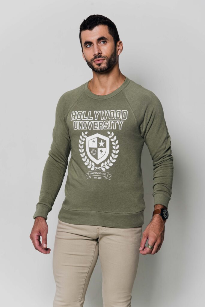 Hollywood University Crewneck, Marcio Carvalho