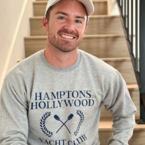 Hamptons to Hollywood Yacht Club Crewneck, Limited Edition, Kyle Langan
